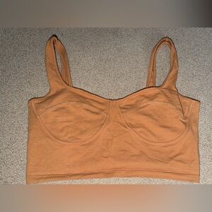wild fable Soft Cup Bralette in Rusty Orange
